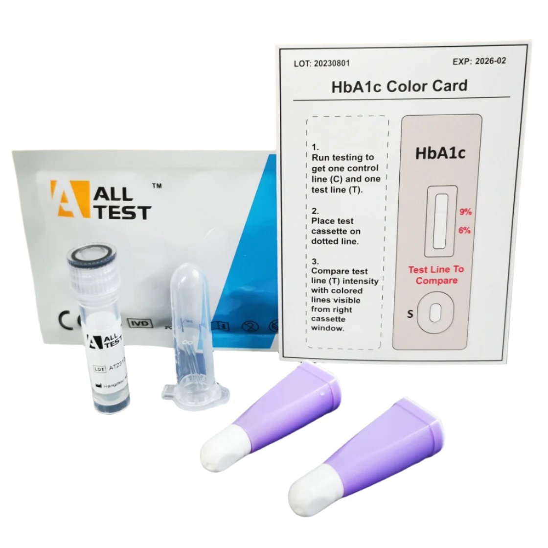 HbA1c `Diabetes screening test kit